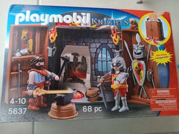 Playmobil Coffre chevalier et forgeron