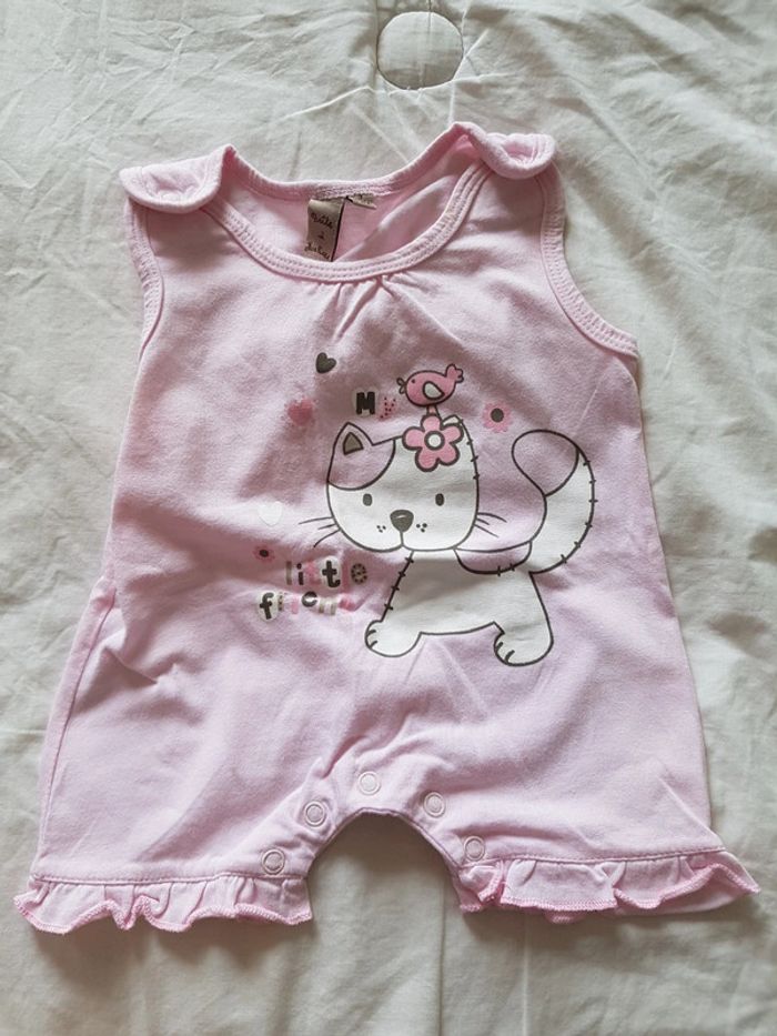 Combishort 3 mois fille
