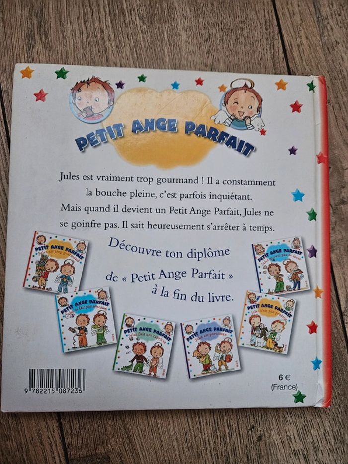 Livre Petit ange parfait "Jules est trop gourmand" - photo numéro 5