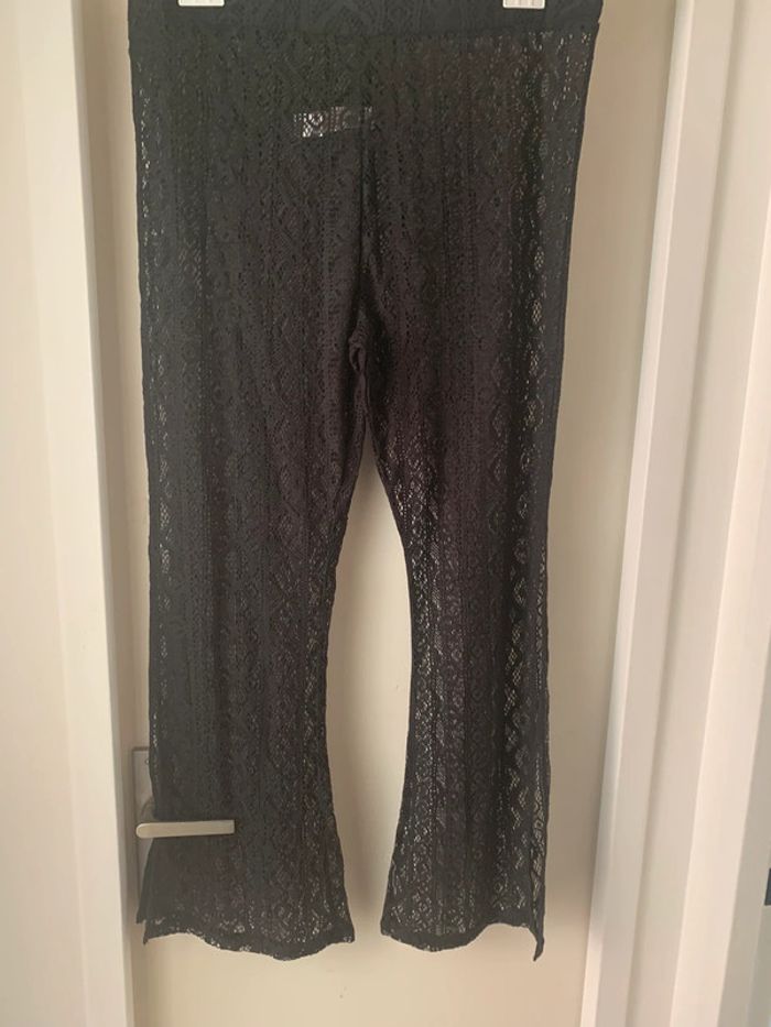 Pantalon de plage dentelle