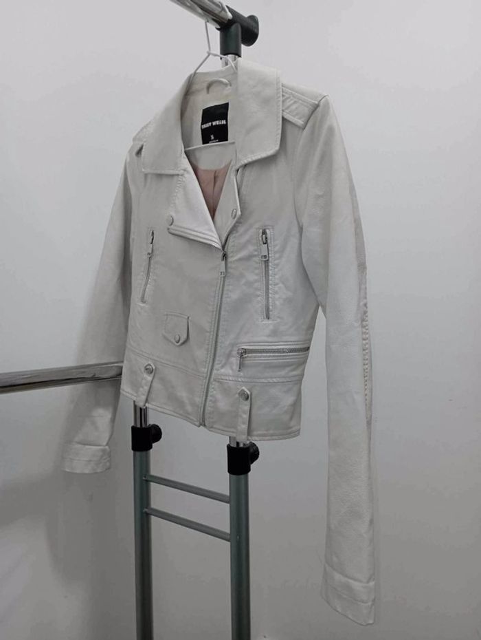 Veste femme blanc taille 36 marque Tally weijl très bon état. - photo numéro 2