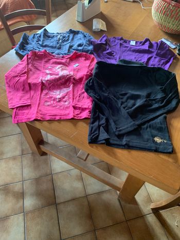 4 hauts manches longues