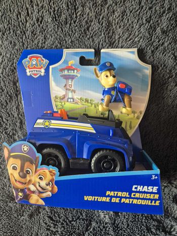 Véhicule avec Figurine Chase Paw Patrol Pat’Patrouille