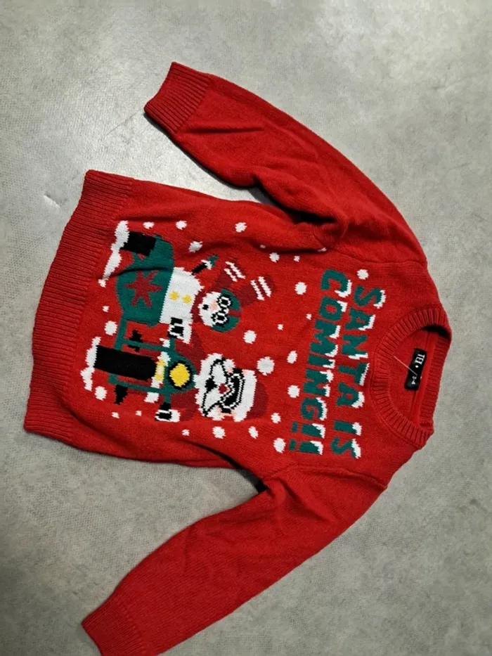 pull garcon 4 ans noel