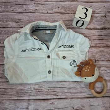 Chemise blanche orchestra taille 3ans