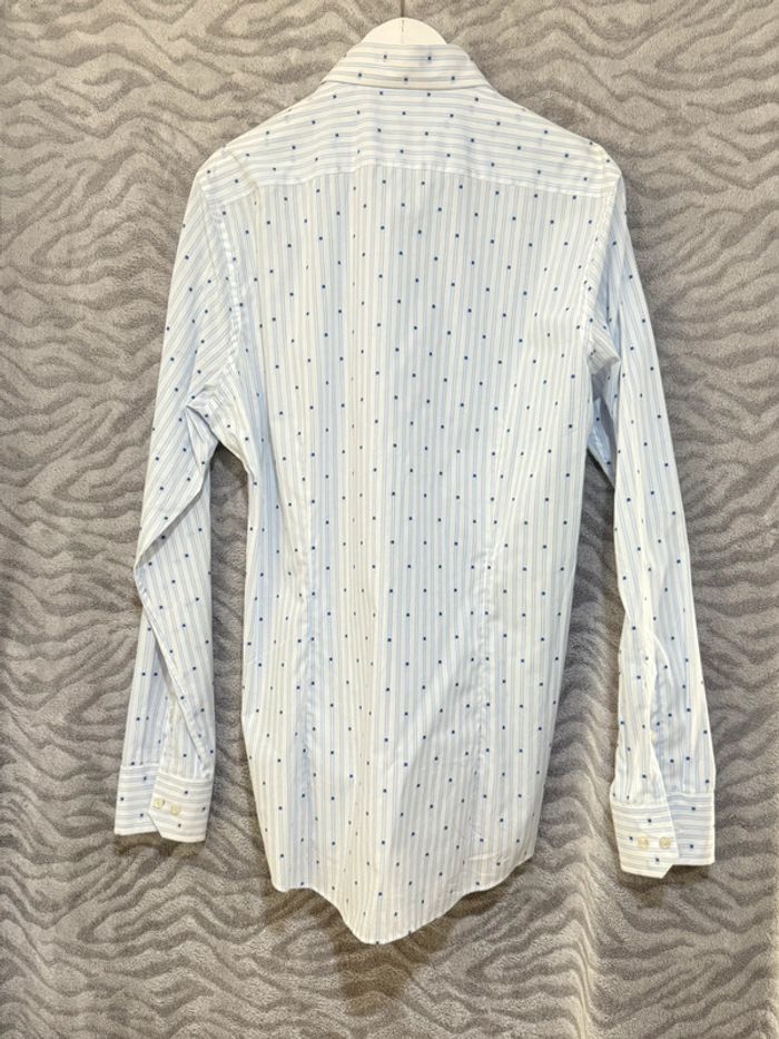 Roy Robson - Chemise à motifs, Blanche, taille L - photo numéro 4