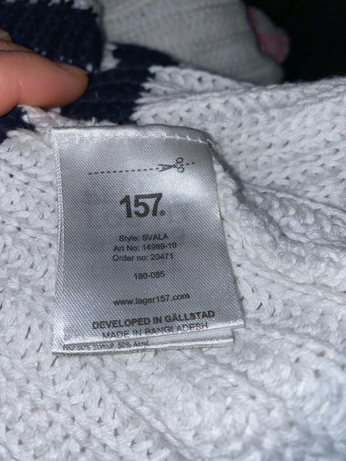 Superbe Pull Ample Bicolore Taille L - photo numéro 9