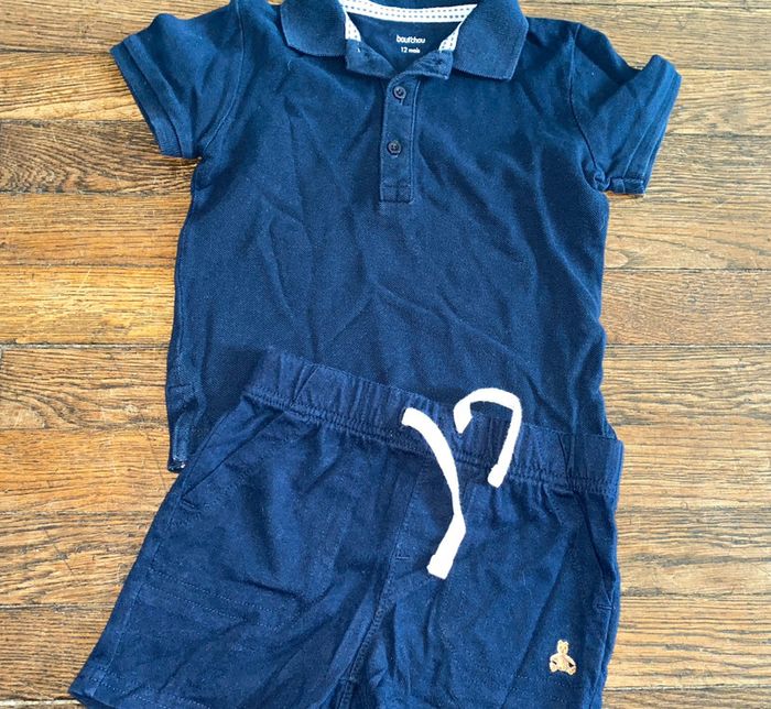 Polo Bout’chou et short gap 12 mois - photo numéro 2