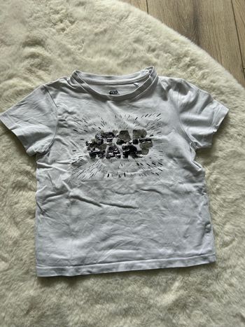 Tee shirt manches courtes blanc