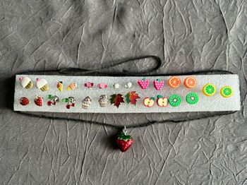 Lot de 13 boucles d’oreilles fantaisies fille