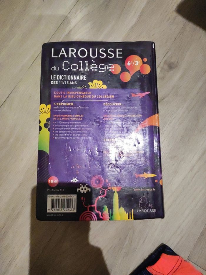 Dictionnaire collégien 6 ème a la 3 ème - photo numéro 3