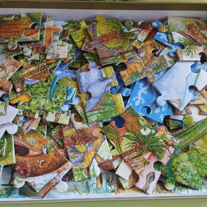 Puzzle pour enfant 5+ Dinosaures de Djeco - photo numéro 4