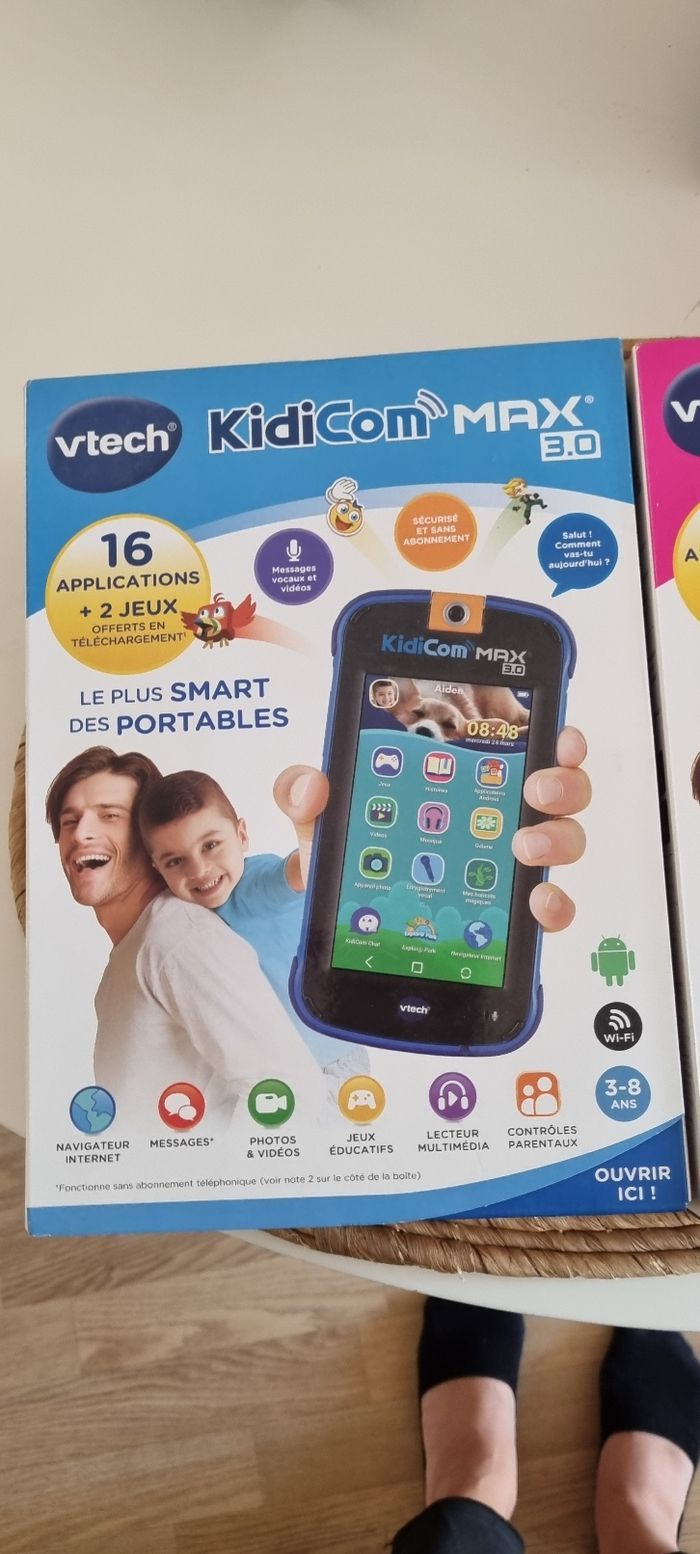 Vtech Kidicom max 3.0 bleu et rose - photo numéro 2