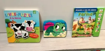 Lot de 3 livres enfant