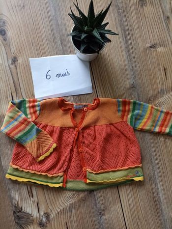 Gilet léger fille 6 mois Catimini