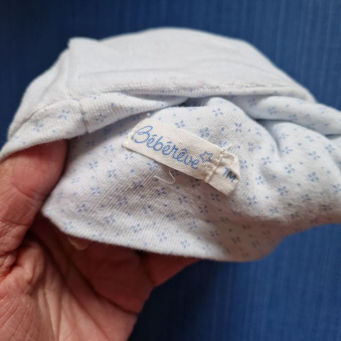 1/3 mois bonnet bleu - photo numéro 4