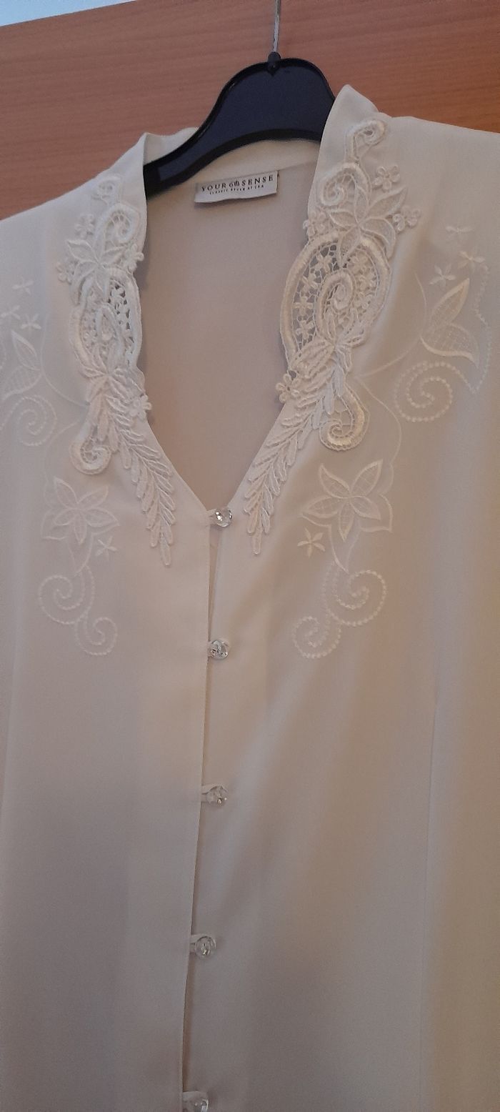 Chemisier brodé taille 48 your6thsense - photo numéro 2
