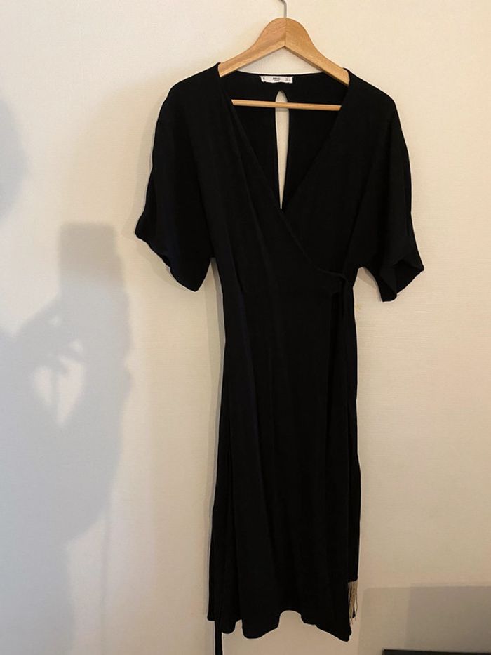 Robe portefeuille ouverture dos
