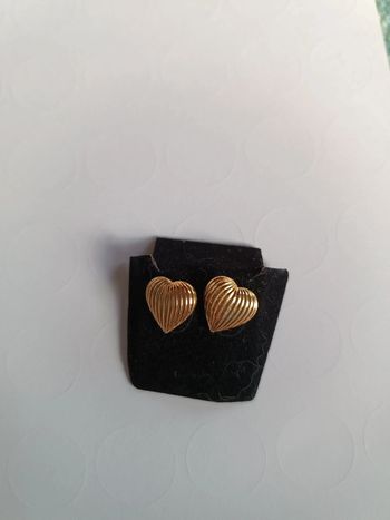 Boucles d'oreilles coeur