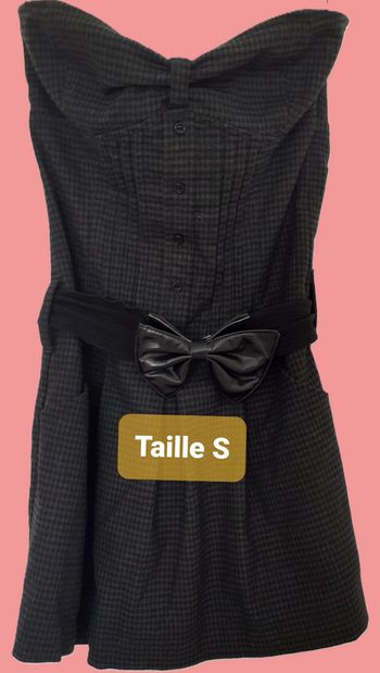 💢 Magnifique robe bustier. Taille S. Zara 💢