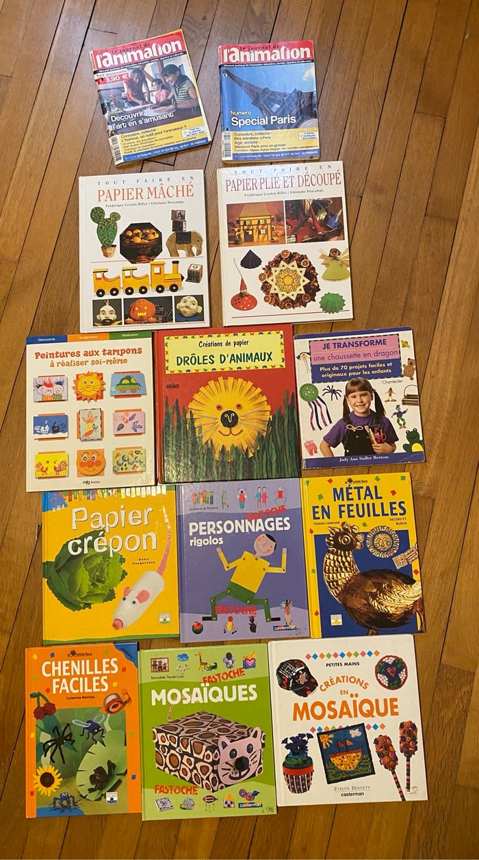Livres d’activités et bricolages pour enfants