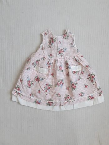 Robe à motif fleurs Natalys 12 mois