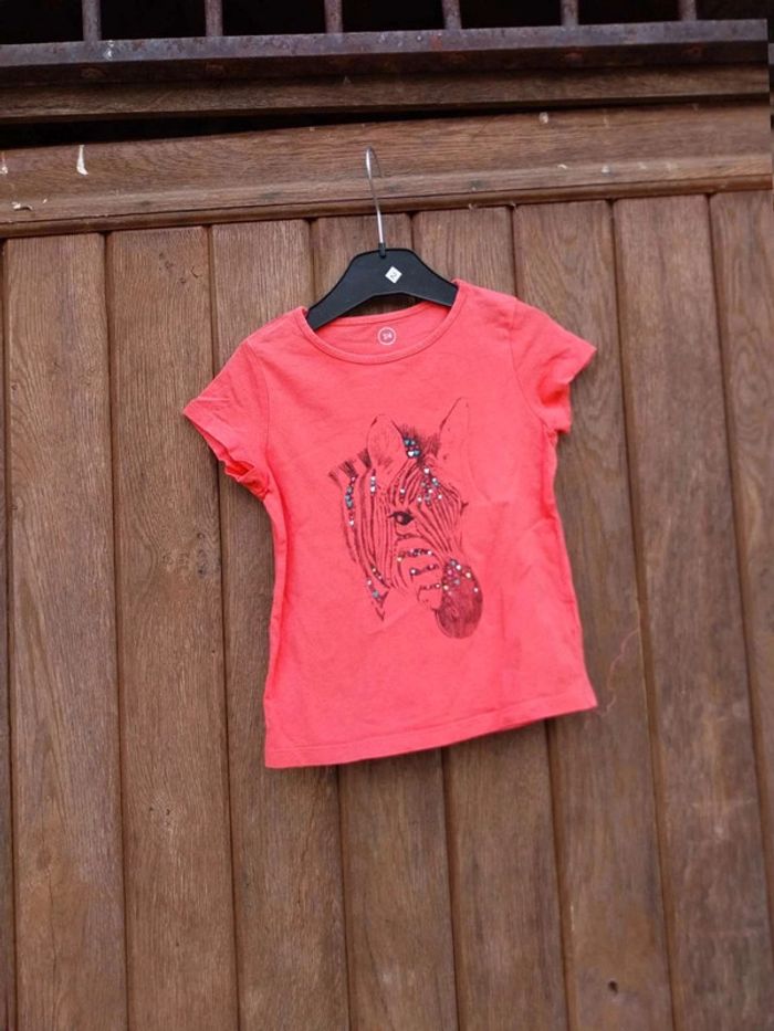 Tee-shirt fille 3.4 ans