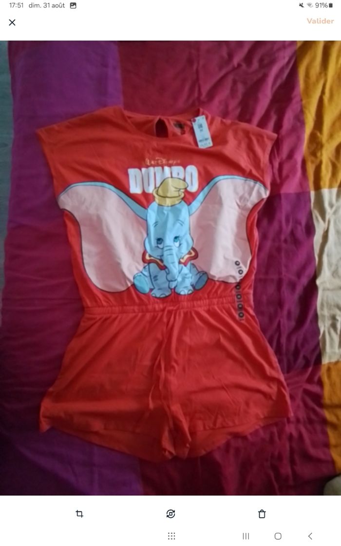 Combi short pyjama Disney - photo numéro 2