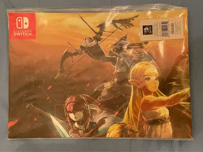 X1 Poster Zelda Hyrule Warriors Nintendo Switch [ NEUF ]