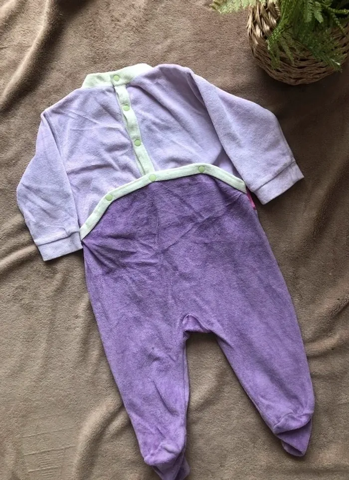 Grenouillère parme violet fille Babygro - photo numéro 7