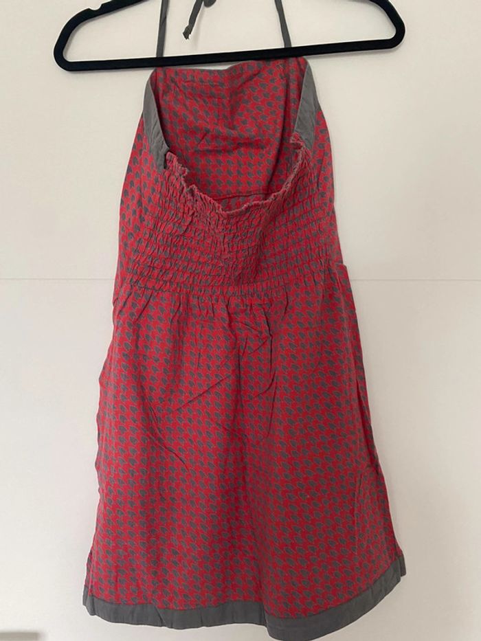 Robe rouge et grise - photo numéro 2