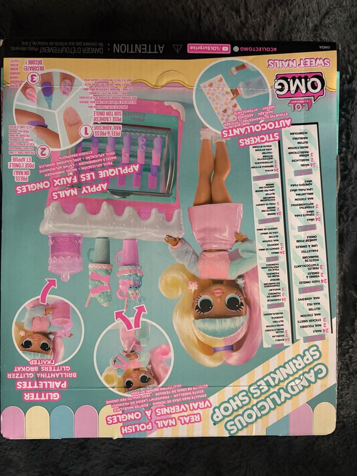 Poupée L.O.L. Surprise OMG Manucure Candylicious - photo numéro 3