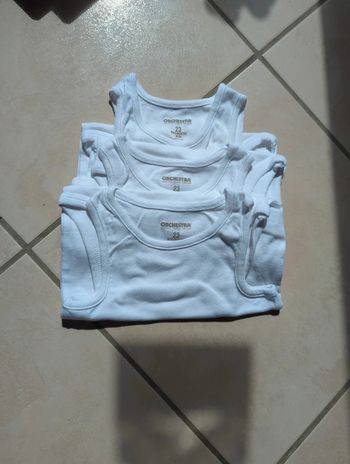 Lot bodies sans manches