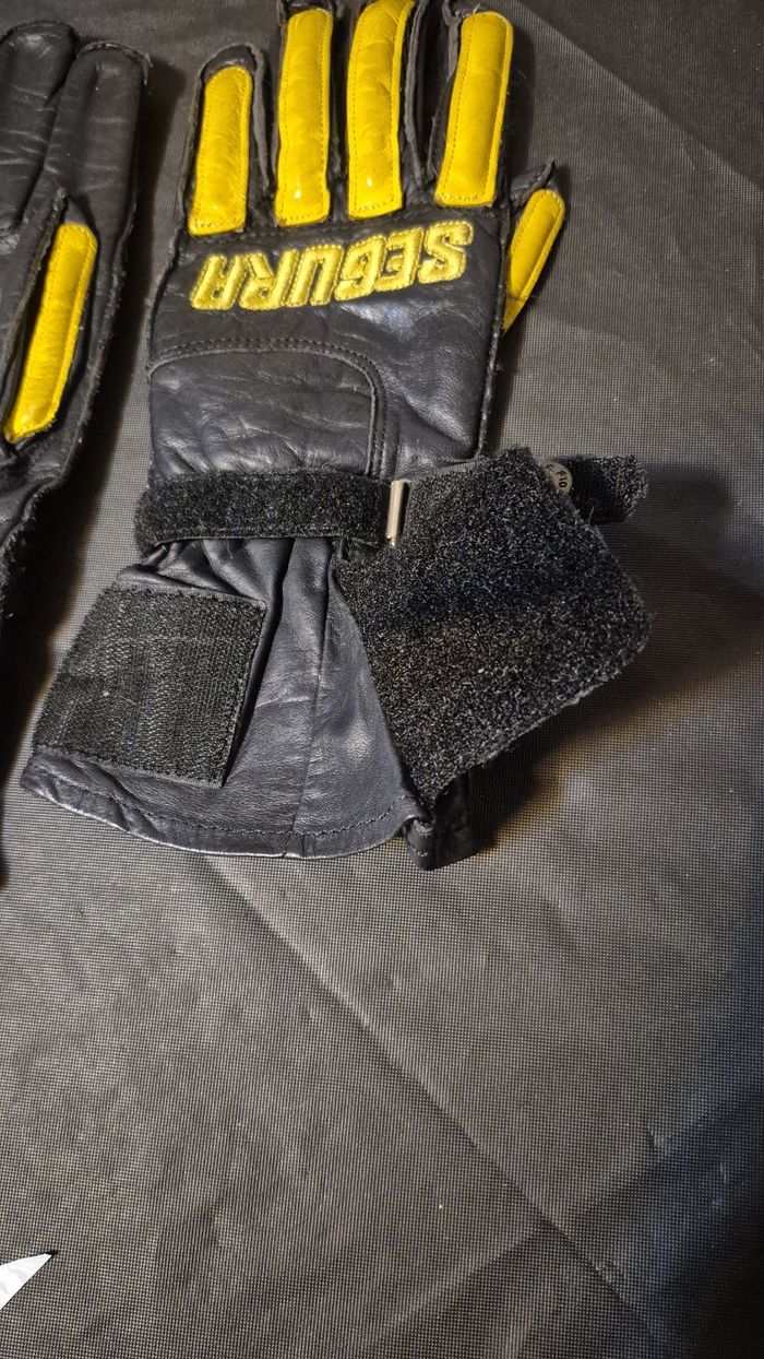 Gants moto cuir SEGURA - photo numéro 4
