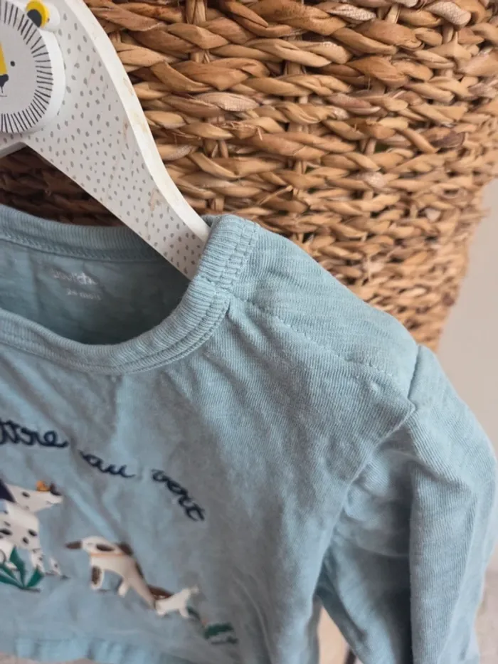 T-shirt manches longues Boutchou 2 ans - photo numéro 2