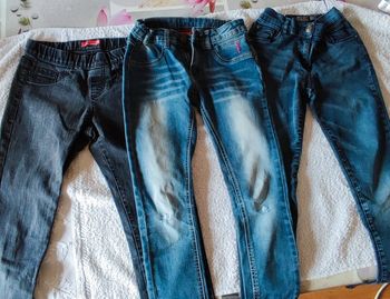 Lot 3 jeans fille 10 ans