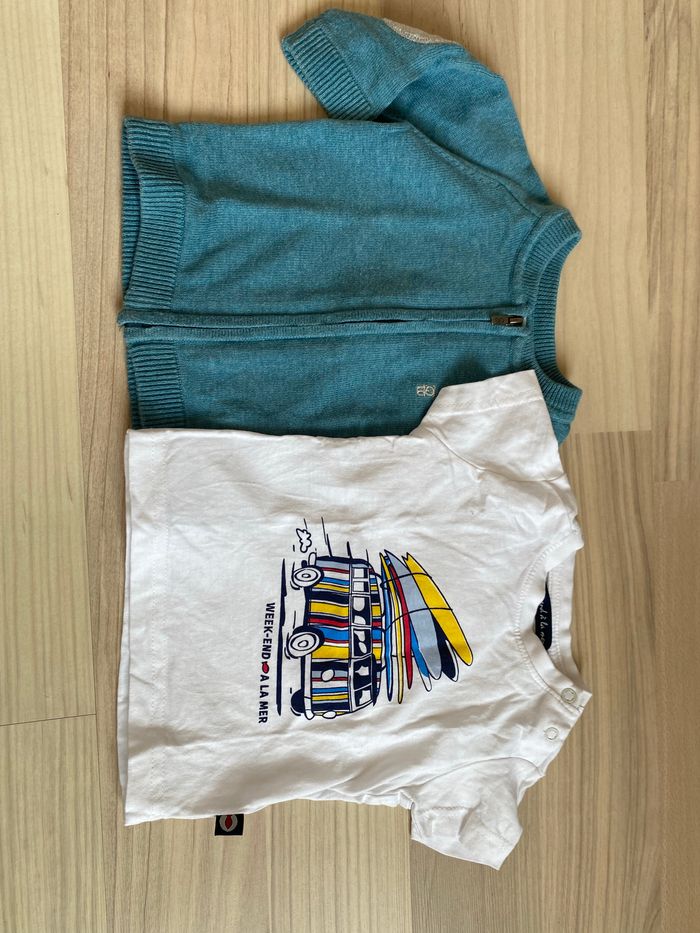 Lot t-shirt et veste - photo numéro 2