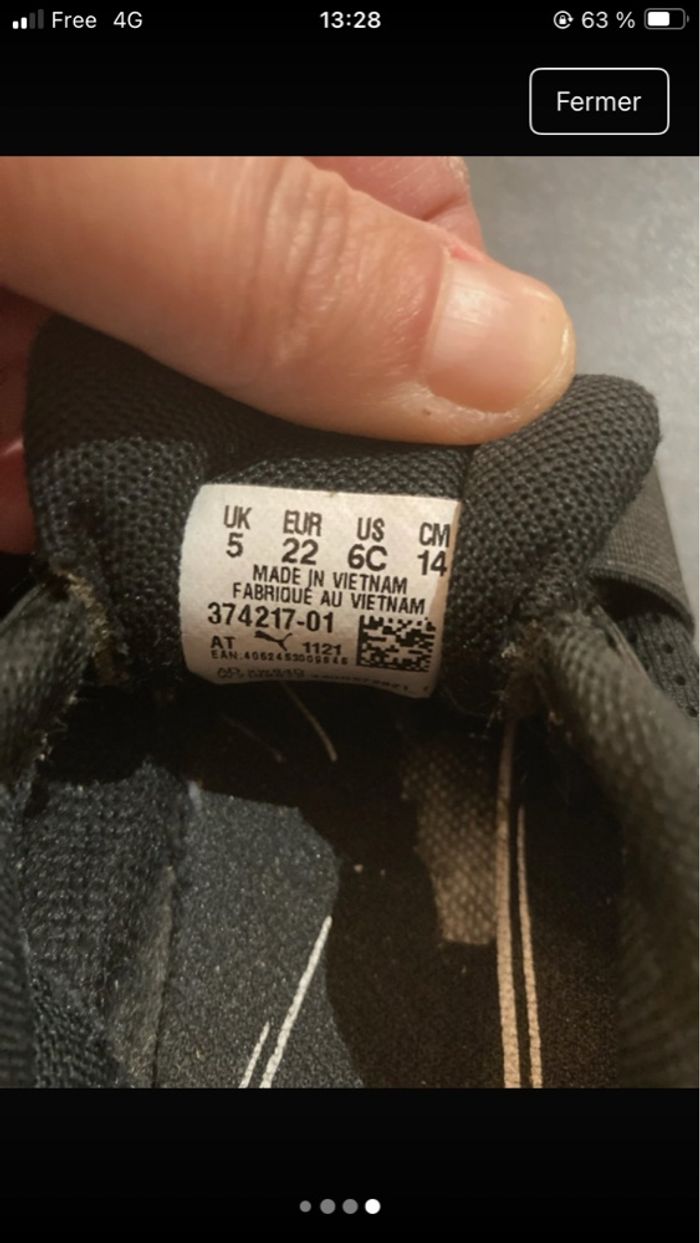 Basket puma - photo numéro 2