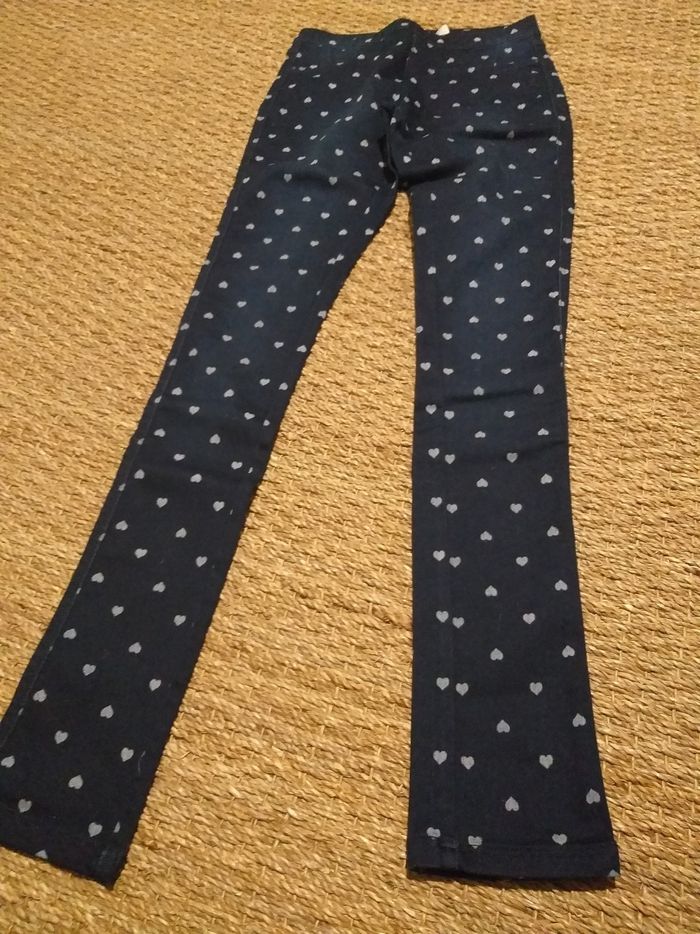 Pantalon leggings bleu foncé Orchestra 12 ans