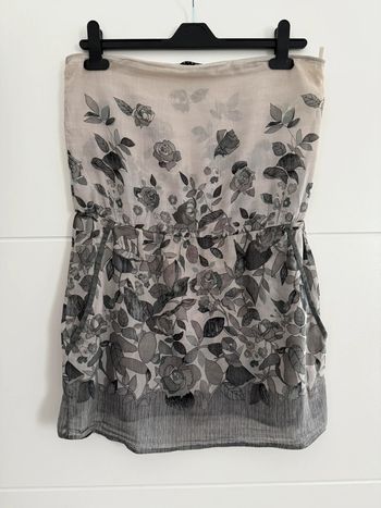 T-shirt Bustier sisley S jersey maglia Camiseta Blouse chemise camisa Camicia Overhemd folder Blusa