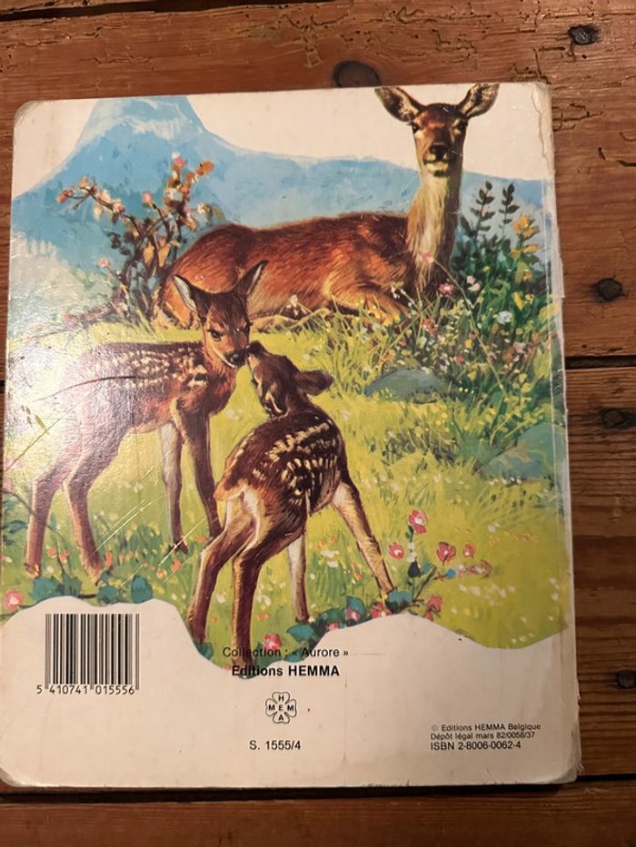 Livre album imagier carton ancien vintage à la campagne animaux forêt Hemma collection Aurore - photo numéro 2