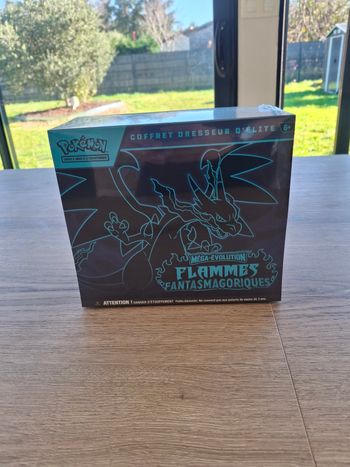 ETB Pokemon Mega Évolution Flammes Fantasmagorique - Scellage impeccable