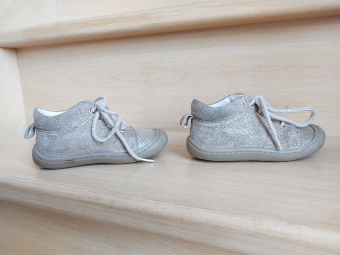Chaussure beige dorée - photo numéro 3