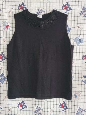 Top noir été T 42