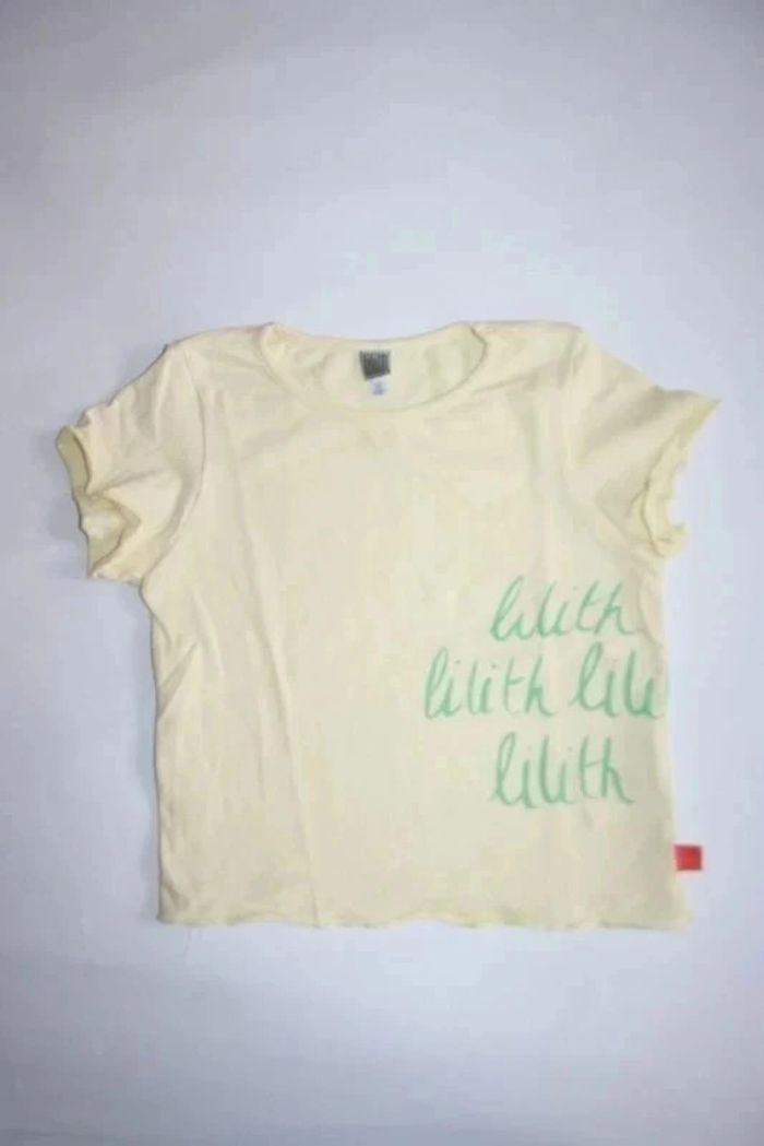 Tee shirt jaune marque Lilith de chez Marèse