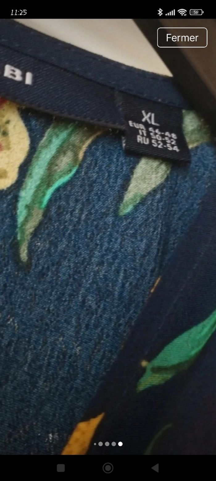 2 blouses fleuries - photo numéro 6