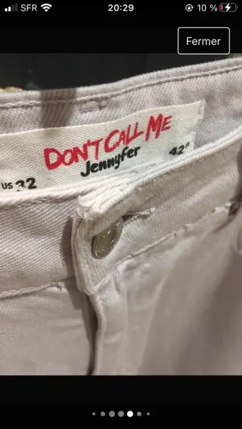 Magnifique lot de 2 jeans de marque Neufs avec étiquettes en 42