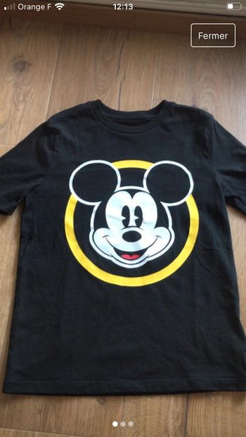 T-shirt Mickey neuf 6-7 ans