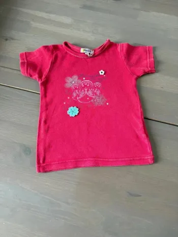 T-shirt rose 2/3 ans - Petit Béguin - Très bon état