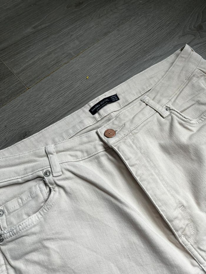 Pantalon beige coton - photo numéro 4